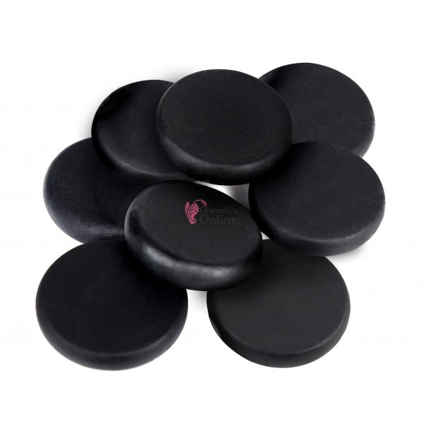 Pietre vulcanice pentru masaj, set de  8 bucati CRS08XL rotunde